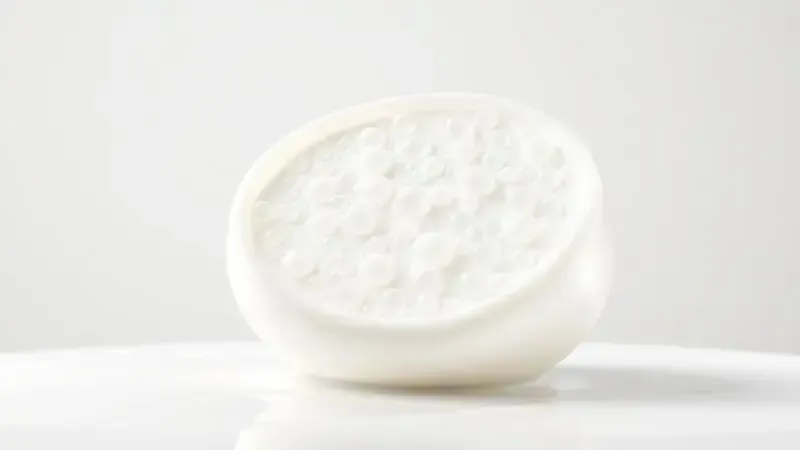 Estrutura microscópica da microespuma perfeita com bolhas uniformes e textura aveludada para café de qualidade