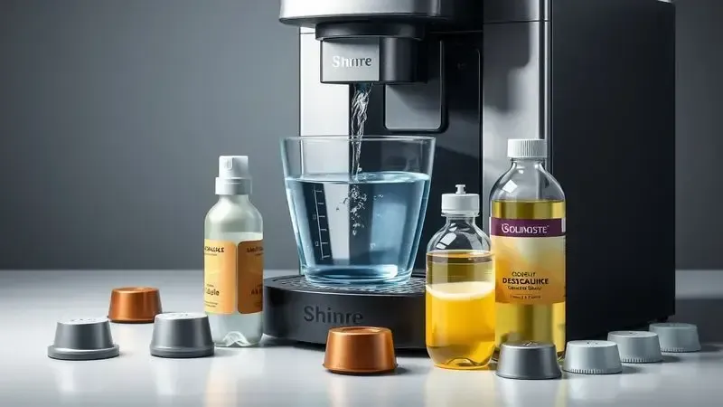 Processo de limpeza e descalcificação de cafeteira Dolce Gusto para maior durabilidade