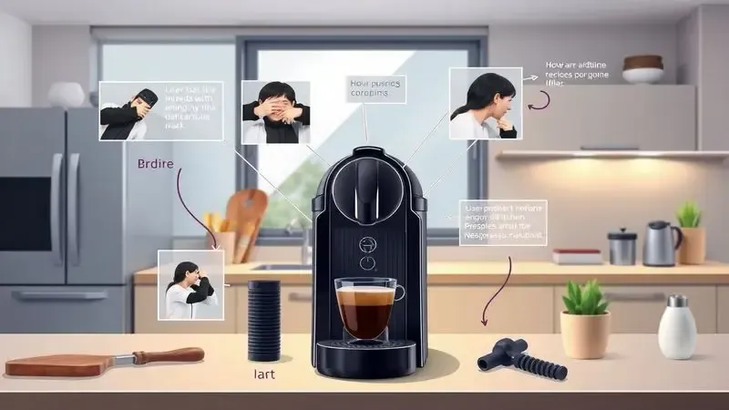 Problemas comuns de cafeteira Nespresso e soluções de manutenção em casa