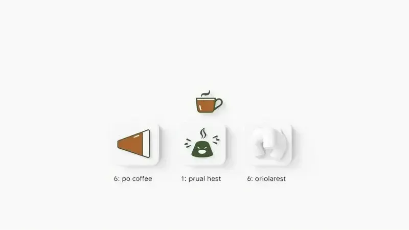 Checklist visual com 5 ícones representando os sinais de que uma cafeteira precisa de descalcificação.