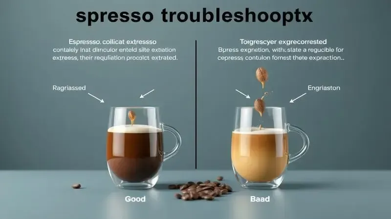 Solução de problemas com café expresso para corrigir extração