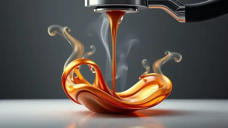 Visualização conceitual das técnicas profissionais de preparo de café de barista